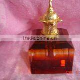 Red Custome Made Crystal Crown Car Perfume Bottle Gifts thumbnail-1