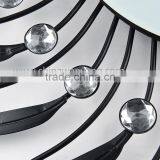 2016 European Style Home Decration Diy Metal Wall Clock thumbnail-4