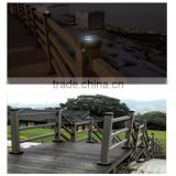 Solar Powered (Charging) Outdoor LED Fence Post Cap (Parapet) Light MS-1060(Waterproof IP65)