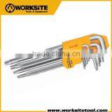 WT2154 Worksite Brand Hand Tools 9pcs Torx Allen Key Wrench thumbnail-1