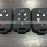 For Chevrolet Cruze Aveo Lova Spark Onix Silverado Volt Silicone Car Key Cases Cover Holder Replacement 3 4 5 6Buttons thumbnail-2