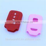 Many Colors in Stock Silicone Car Key Cover for Honda 4 Buttons thumbnail-6