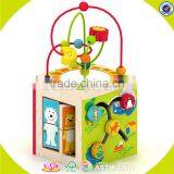 Wholesale Baby Wooden Cube Beads Toy, High Quality Kids Wooden Cube Beads Toy, Hottest Wooden Cube Beads Toy W11B058 thumbnail-2