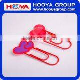 Promotional Decorative Shaped Jumbo PVC Paper Clip Bookmark thumbnail-1