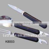 2014 New Multi Tableware/Outdoor Tableware/Multi Knife/Pocket Knife Barbecue Tool Set Stainless Steel Tool K8003 thumbnail-1