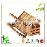 China Wholesale Custom Bamboo Roll-up Dish Drying Rack thumbnail-4