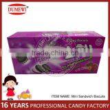 160g Mini Black Strawberry Sandwich Biscuits thumbnail-1