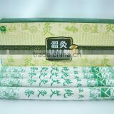 Good quality Pure moxa stick for mild moxibustion ,chinese traditional moxa stick