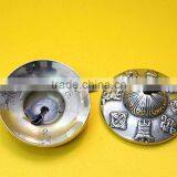 Best-selling Handmade in Nepal Meditation Tibetan 8 Auspicious Symbol Tingsha Cymbals thumbnail-3