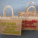 Screen Printing Jute Handbag, Shopping Bag thumbnail-2