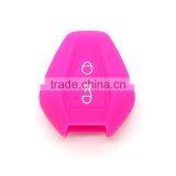 Hot Selling Colorful 2 Button Silicone Car Key Fob Case Silicone Rubber Car Key Covers for Suzuki thumbnail-6