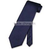 Italian Silk Polyester Necktie Solid Color thumbnail-3