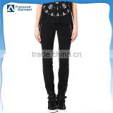 women fashion wholesale blank jogger pants zipper pockets