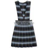 Girls' or Little Girls' Uniform V-Neck Plaid Jumper thumbnail-1