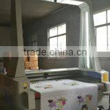 Printing Embroidered Fabric Cloth Automatic Laser Cutting Machine for Sportswear thumbnail-2