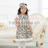 New Arrival Elegant Girls Cotton Floral Birthday Party Dress Names With Pictures thumbnail-4