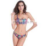 Plus Size Mujeres Negras en Bikini Christmas Bikini Set Woman Swimwear thumbnail-1