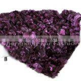 CX-D-82A Real Fur Silver Fox Real Fur Throw Blanket thumbnail-1