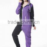 Hooded Fleece Blank Onesie Women Fashion Adult Baby Onesie thumbnail-1