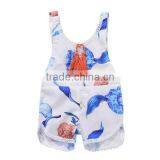 2017 Summer Children's Wear Wholesale Baby Clothes With Flowers thumbnail-4