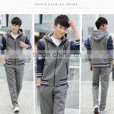 2017 Latest Design Tracksuit Men Good Price Slim Fitted Tracksuit Wholesale Fashion Sportswear Mens Tracksuits thumbnail-1