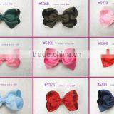 Boutique Hair Bows Girls Baby Alligator Clip Grosgrain Ribbon Headbands Popular Children Tire/hair Clip/hair Bowknot thumbnail-2