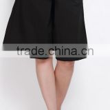 EY0570P New Fashion young women's high waist solid color shorts