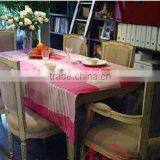Gorgeous Ruffled Satin Table Cloth thumbnail-1