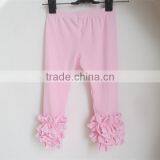 Wholesale Girls Ruffle Legging Pants Baby Children Cheap Ruffle Knit Winter Icing Legging Pants QL-177 thumbnail-4
