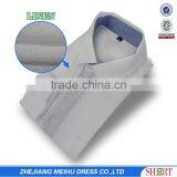 2017 Latest Pattern Linen Fabric Casual Mens Shirts With Contrast Color on the Collar thumbnail-1