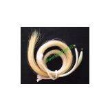 White Stallion Bow Hair, Horse Tail, Horse Hair thumbnail-1