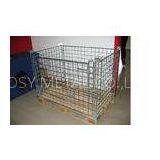 Warehouse transport container wire cage