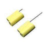 Steel Lock ABS Plastic Container Security Seals For Vehicle With Engraved Logo