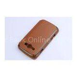 Coffee Leather Mobile Phone Cases For Samsung I829 thumbnail-1