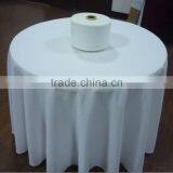100% MJS Spun Polyester Yarn for Weaving Tablecloth