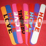 CG-08 Promotional Silicone Bracelet Rubber Bracelet Silicone Wristbands thumbnail-1