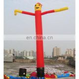 inflatable 1-leg advertising sky dancer, dancing air puppet with blower
