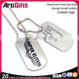 Promotion Printing Dog Tags With Chain thumbnail-5