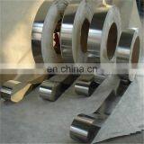 304 316 stainless steel strip with mirror edge banding tape