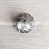 RHF5 36.60/52.50mm 6+6 Blades Turbo Turbocharger Aluminum 2618/milling/billet Compressor Wheel for VJ26 thumbnail-1