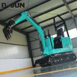 1 Ton Farm Digging Excavator Narrow Access Mini Digger thumbnail-5