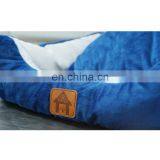 Custom Brand Logo FBA Service Luxury Pet Couch Dog Beds With Pillow thumbnail-3