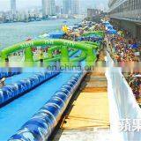 Customized Inflatable Giant Slide,Inflatable Slip n Slide With Arch,Inflatable Long Water Slide for Commercial thumbnail-6