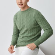 100% Pure Cashmere Knitted Luxury Wool Cashmere Sweater For Autumn/Winter