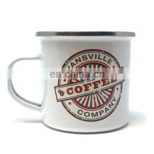 Sample Certified Enamel Steel Metal Coffee Sport Tea Water Flower Cup thumbnail-2