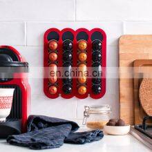 Wall Mounted Acrylic Coffee Pod Organizer thumbnail-4