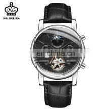 MG.ORKINA MG088 Online Selling Men Fashionable Watch Analog Display Moon Phase Automatic Mechanical Oem Watches thumbnail-2