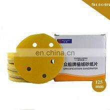 Waterproof Abrasive Papers Polishing Sanding Abrasive Paper Universal 5 Inch 6 Holes Sand Disc thumbnail-5