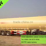 China carbon steel 40000-60000L 3 axles chemical tanker trailer 0086-13635733504
