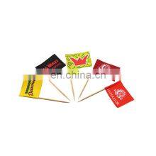 YADA Umbrella Toothpicks for Drinking Cocktail Parasol Cake Fruit Umbrella Wooden Toothpicks Paper